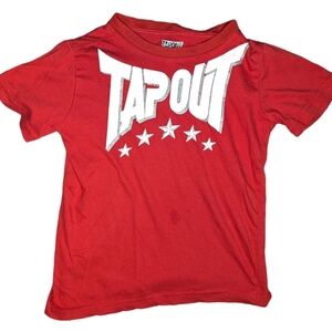Y2K youth large tap out shirt
